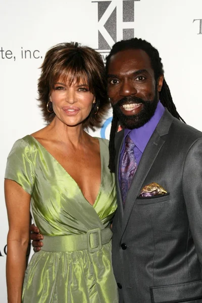 Lisa Rinna y Kevan Hall — Foto de Stock