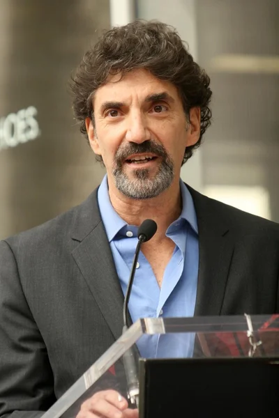 Chuck Lorre na Cerimônia Honrando-o com a 2,380th Star na Calçada da Fama de Hollywood. Hollywood Boulevard, Hollywood, CA. 03-12-09 — Fotografia de Stock