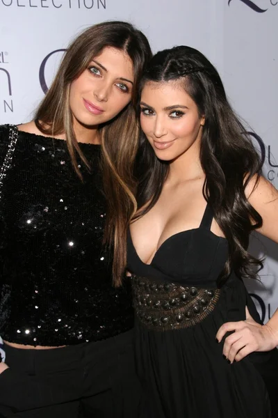 Brittny Gastineau e Kimberly Kardashian — Foto Stock