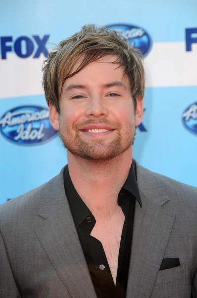 David Cook at the 'American Idol' Grand Finale 2009. Nokia Theatre, Los Angeles, CA. 05-20-09 — Stock Photo, Image