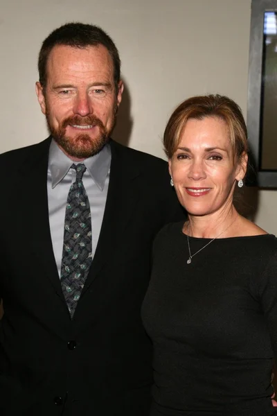 Bryan Cranston and Robin Dearden at the 2009 Writers Guild Awards. Century Plaza Hotel, Century City, CA. 02-07-09 — Stock Photo, Image