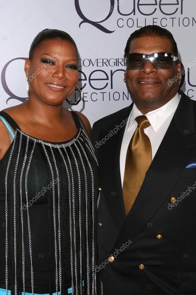 Queen Latifah et son père Lance Owens à la fête d'anniversaire de Queen