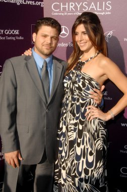 Jerry Ferrara and Jamie-Lynn Sigler at the 8th Annual Chrysalis Butterfly Ball, Private Residence, Los Angeles, CA. 06-06-09