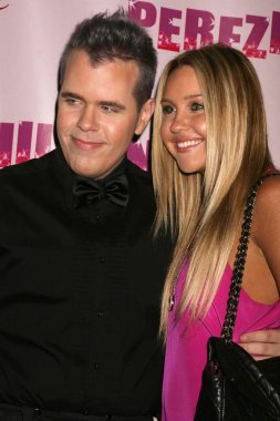 Perez Hilton and Amanda Bynes