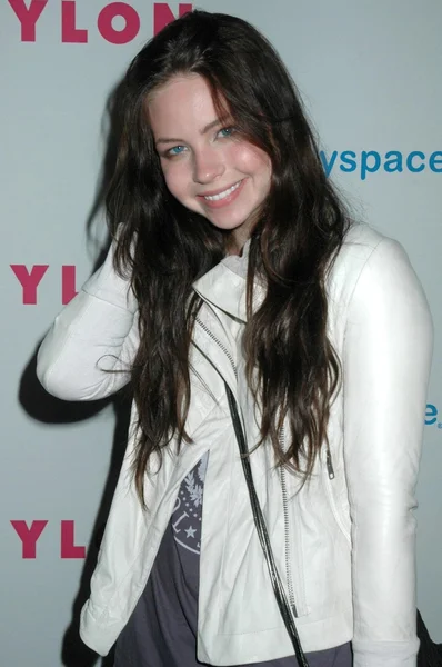 Daveigh Chase at the Nylon Magazine Young Hollywood Issue Party. Roosevelt Hotel, Hollywood, CA. 05-04-09 — Stock fotografie