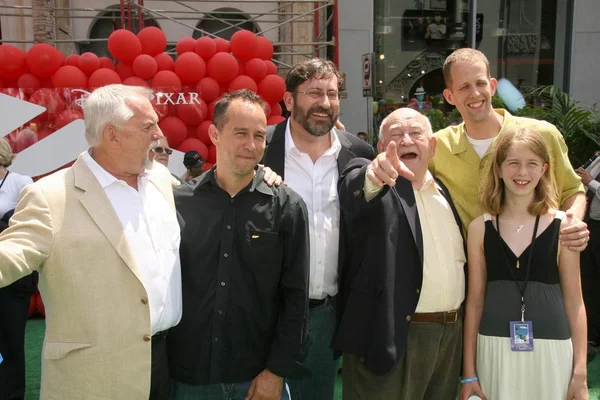 Cast and Crew of 'Up' — Zdjęcie stockowe