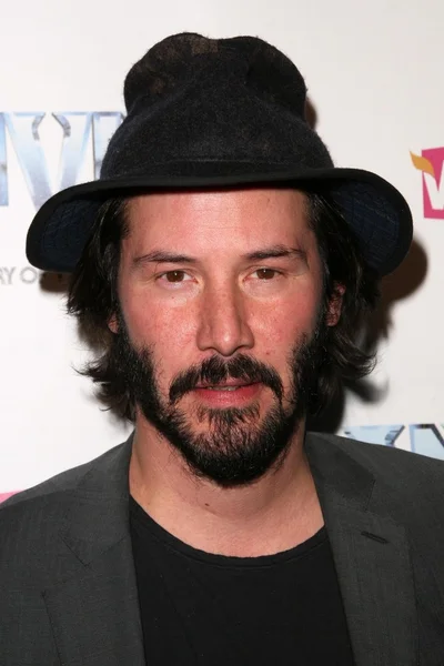 Keanu Reeves at the Los Angeles Premiere of Anvil The Story of Anvil. The Egyptian Theatre, Hollywood, CA. 04-07-09 — Stock Photo, Image