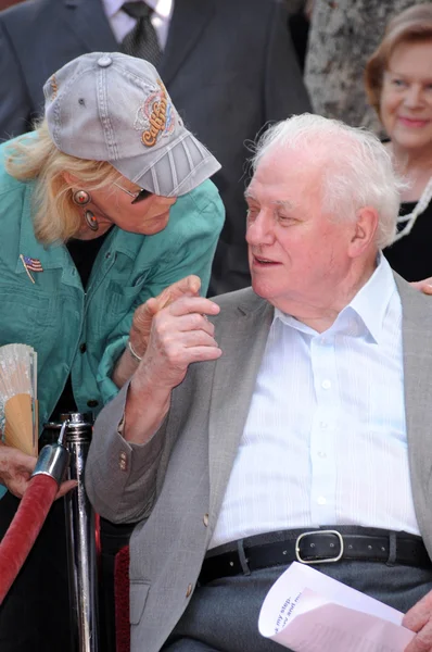 Angie Dickinson, Charles Durning — Foto de Stock