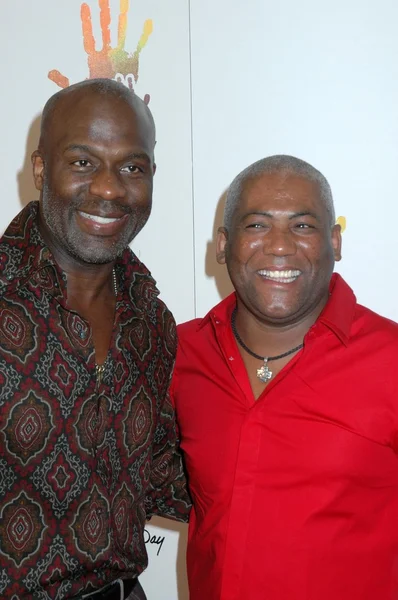 Bebe Winans, Jonathan Butler — Stockfoto