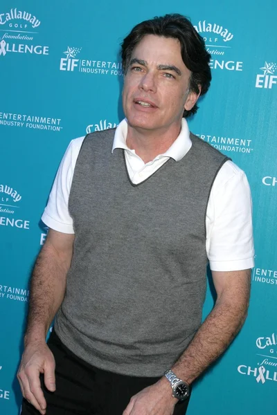 Peter Gallagher at the Callaway Golf Foundation Challenge Benefiting Entertainment Industry Foundation Cancer Research Programs. Riviera Country Club, Pacific Palisades, CA. 02-02-09 — 图库照片