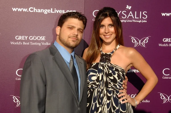 Jerry ferrara und jamie-lynn sigler — Stockfoto