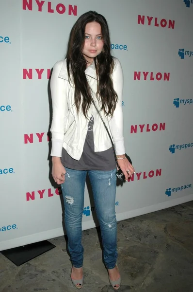 Daveigh Chase at the Nylon Magazine Young Hollywood Issue Party. Roosevelt Hotel, Hollywood, CA. 05-04-09 — Stock Photo, Image