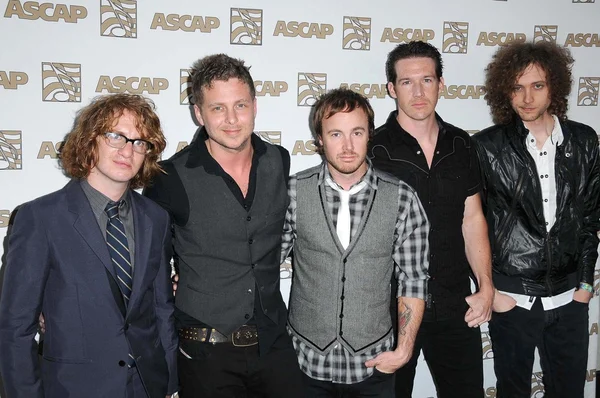 OneRepublic at the 2009 ASCAP Pop Awards. The Renaissance Hollywood Hotel, Hollywood, CA. 04-22-09 — Stock Photo, Image