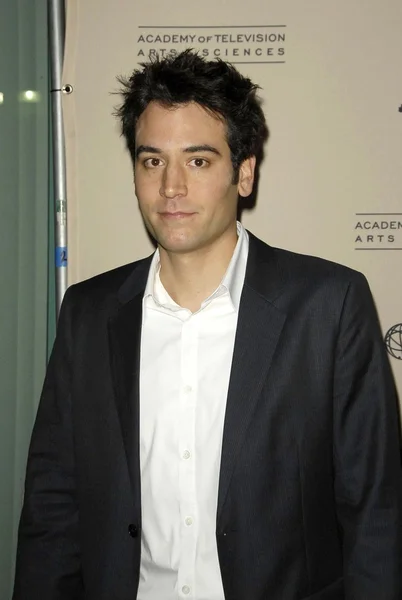 Josh Radnor at An Evening with the cast of 'How I Met Your Mother'. Leonard H. Goldenson Theatre, North Hollywood, CA. 01-27-09 — Stock Photo, Image