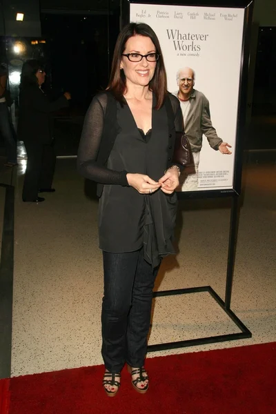 Megan Mullally at the Los Angeles Premiere of 'Whatever Works'. Pacific Design Center, West Hollywood, CA. 06-08-09 — Stock Photo, Image