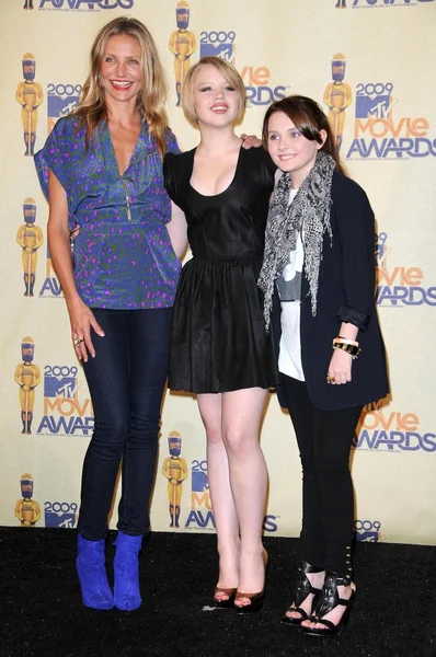 Cameron Diaz avec Sofia Vassilieva et Abigail Breslin — Photo
