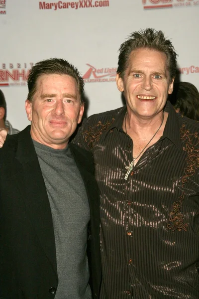 Kyle Stone and Jeff Conway at the 'Celebrity Pornhab with Dr. Screw' Premiere Party. Les Deux, Hollywood, CA. 06-01-09 — Stock Photo, Image