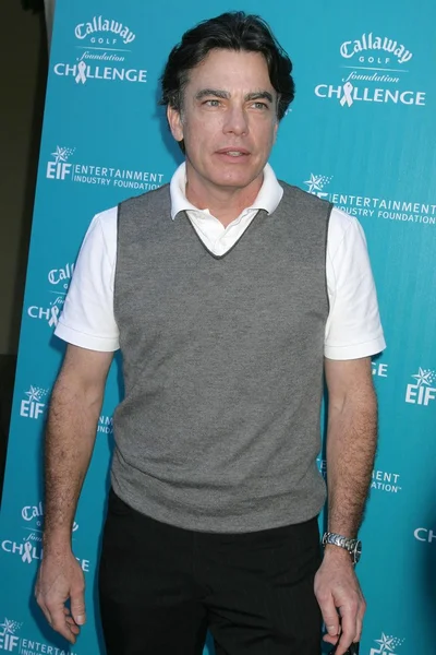 Peter Gallagher at the Callaway Golf Foundation Challenge Benefiting Entertainment Industry Foundation Cancer Research Programs. Riviera Country Club, Pacific Palisades, CA. 02-02-09 — ストック写真