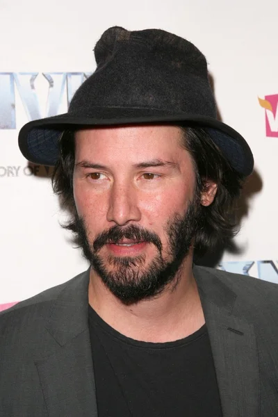 Keanu Reeves at the Los Angeles Premiere of Anvil The Story of Anvil. The Egyptian Theatre, Hollywood, CA. 04-07-09 — Stock Photo, Image