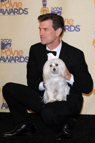 Chris Isaak na Sala de Imprensa no MTV Movie Awards de 2009. Gibson Amphitheatre, Universal City, CA. 05-31-09 — Fotografia de Stock