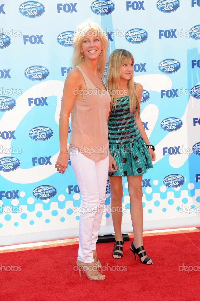 Heather Locklear and daughter Ava at the &lsquo;American Idol&rsquo; Grand Finale