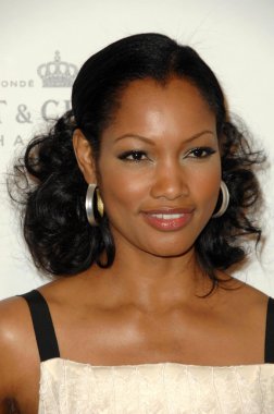 Hollywood 2 yıllık özü siyah kadın Garcelle beauvais öğle yemeğine ödüller. Beverly hills hotel, beverly hills, ca. 02-19-09