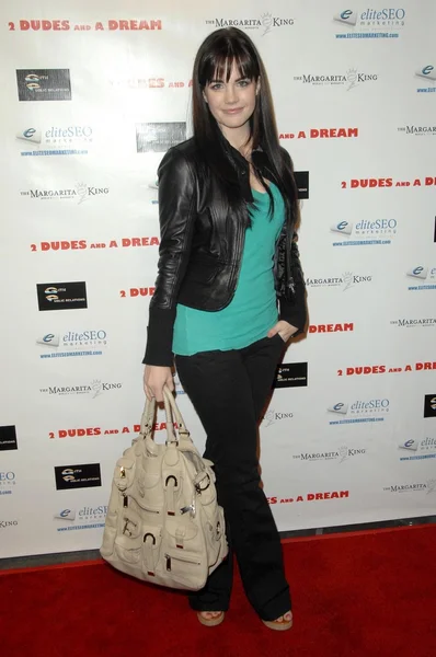 Jillian Murray no Los Angeles Premiere de '2 Dudes and a Dream'. Arclight Hollywood, Hollywood, CA. 02-03-09 — Fotografia de Stock