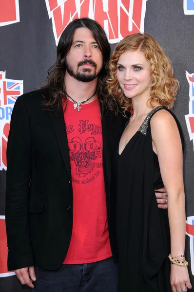 David Grohl e Jordyn Blum — Fotografia de Stock