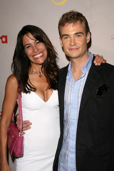 Vanessa Parise and Robin Dunne — Stock Photo, Image