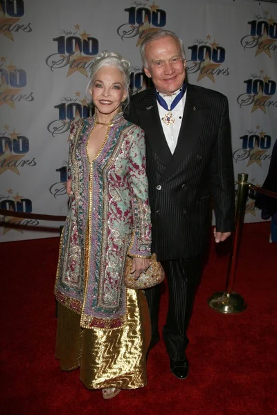 Buzz Aldrin and wife Lois