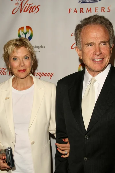 Annette Bening, Warren Beatty — Stock Photo, Image