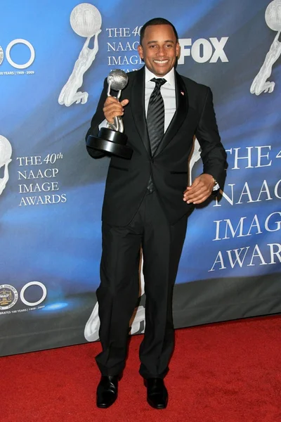 Hill harper i pressrummet på den fyrtionde naacp image awards. relikskrin auditorium, los angeles, ca. 02-12-09 — Stockfoto