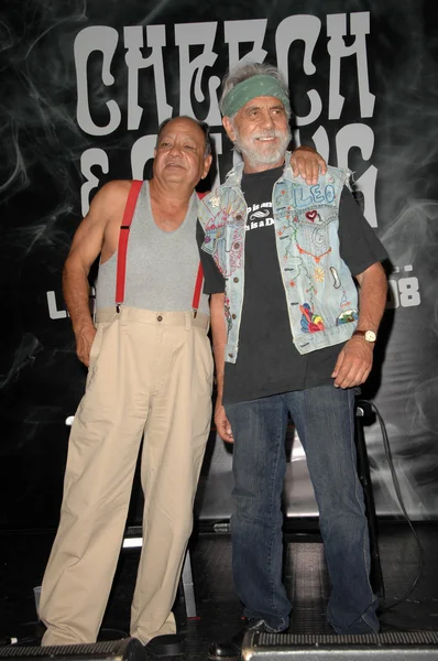 Cheech Marin and Tommy Chong — Stock Photo, Image