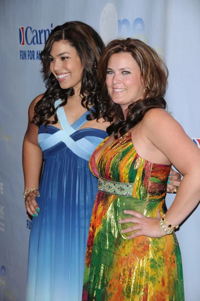 Jordin Sparks and her Mother — Stok fotoğraf