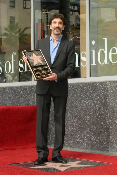 Chuck Lorre at the Ceremony Honoring him with the 2,380th Star on the Hollywood Walk of Fame. Hollywood Boulevard, Hollywood, CA. 03-12-09 — Stock fotografie