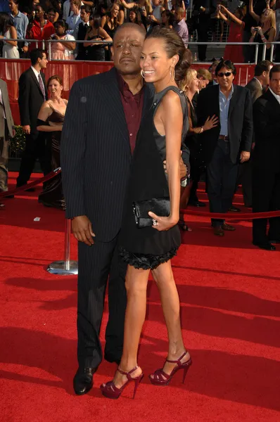 Forest whitaker och keisha whitaker — Stockfoto