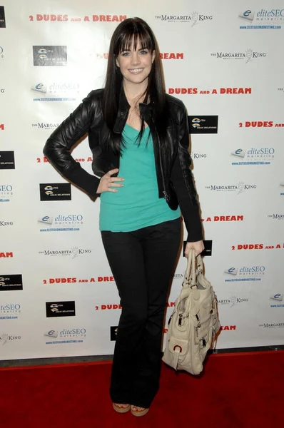 Jillian murray bij de los angeles premiere van '2 dudes en een droom'. Arclight hollywood, hollywood, ca. 02-03-09 — Stockfoto