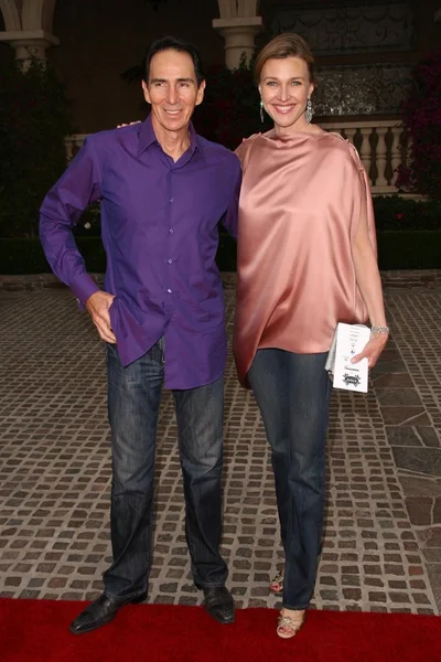 Brenda Strong et son mari Tom — Photo