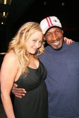 Jennifer Blanc and Glenn Plummer at Jennifer Blanc's Birthday Party. Amagi Night Club, Hollywood, CA. 04-21-09
