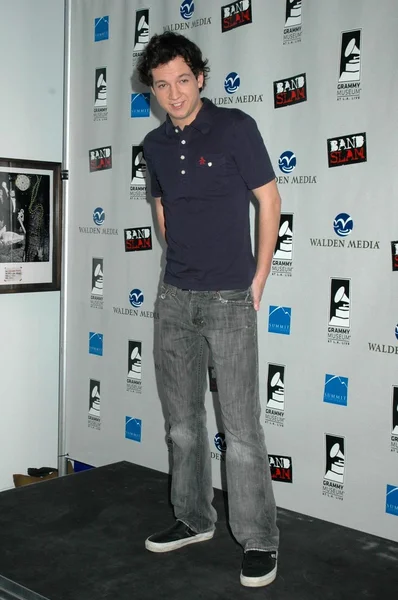 Gaelan Connell at the Bandslam Reel Thinking Event. Grammy Museum, Los Angeles, CA. 05-15-09 — Stock Photo, Image