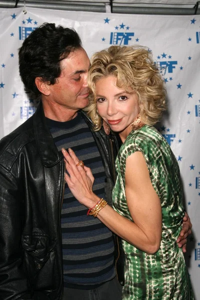 Tyrone Power Jr and Carla Collins — Stock Photo, Image