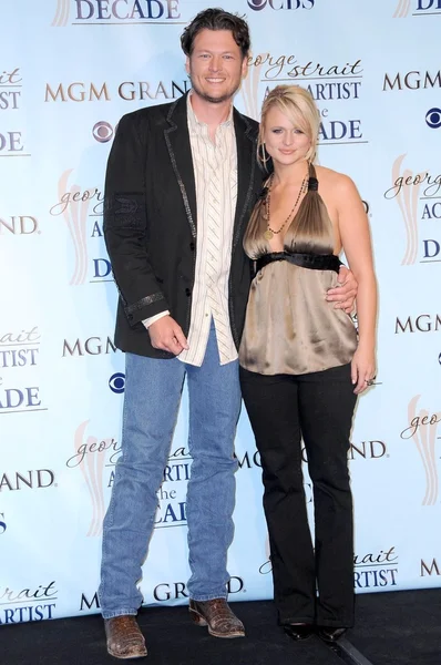 Blake Shelton and Miranda Lambert — Stock Photo, Image