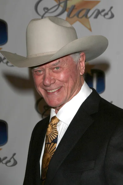 Larry Hagman at the 19th Annual Night Of 100 Stars Gala. Beverly Hills Hotel, Beverly Hills, CA. 02-22-09 — Stockfoto