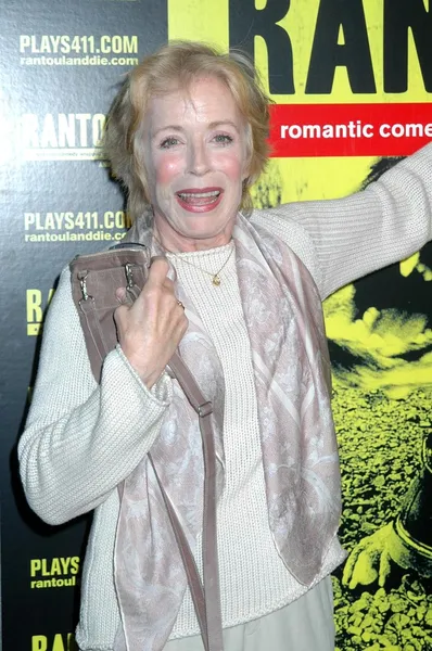 Holland Taylor at the Opening Night of 'Rantoul And Die'. Lillian Theater, Hollywood, CA. 05-16-09 — Stock Photo, Image