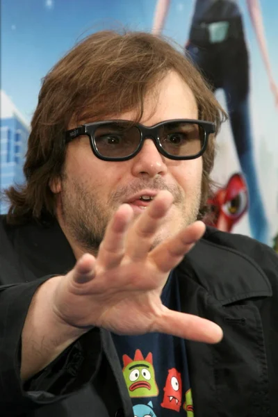 Jack Black alla premiere di Los Angeles di 'Monsters Vs. Aliens'. Gibson Amphitheatre, Universal City, CA. 03-22-09 — Foto Stock