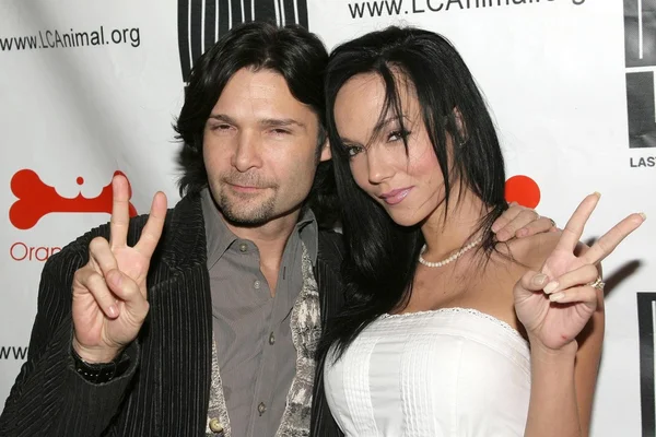 Corey Feldman a Susie Feldman — Stock fotografie