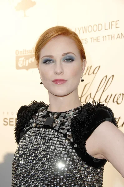 Evan Rachel Wood at Hollywood Life's 11th Annual Young Hollywood Awards. The Eli and Edythe Broad Stage, Santa Monica, CA. 06-07-09 — Stockfoto