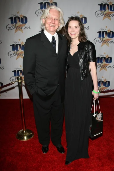 Bruce davison ve karısı 19 yıllık 100 yıldız gala gecesinde, michele. Beverly hills hotel, beverly hills, ca. 02-22-09 — Stok fotoğraf