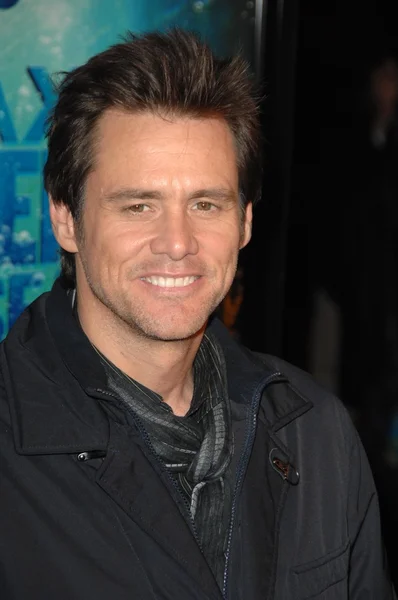 Jim Carrey à la projection spéciale de 'Under The Sea 3D'. California Science Center IMAX Theater, Los Angeles, CA. 02-05-09 — Photo