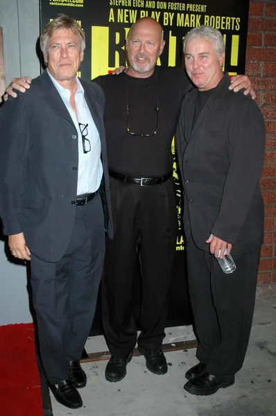 Russell Smith con Stephen Eich y William Petersen — Foto de Stock